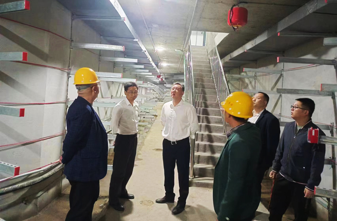徐旭前往南昌縣河洲路項目、小藍(lán)大道快速化項目調(diào)研